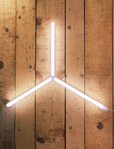 Kit d'éclairage LED Hélice pour garage - 3 barres 83cm | Easy Dalles