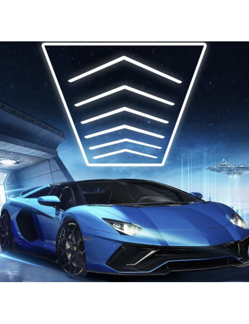 Kit Luminaire LED avec Cadre et 6 Flèches – Design Modulable