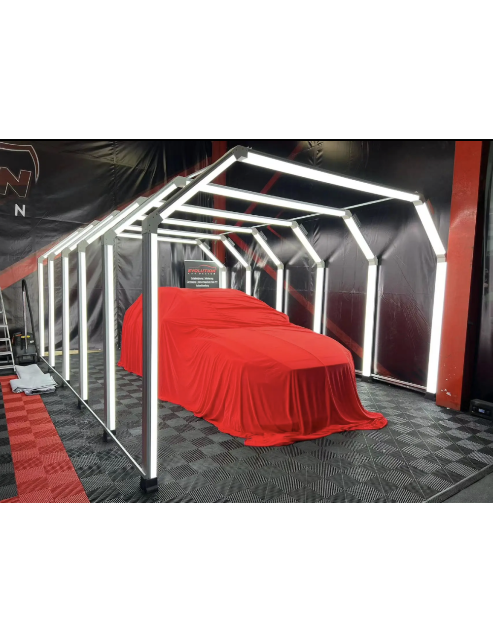 Tunnel de Lumière LED HEXALUMINA