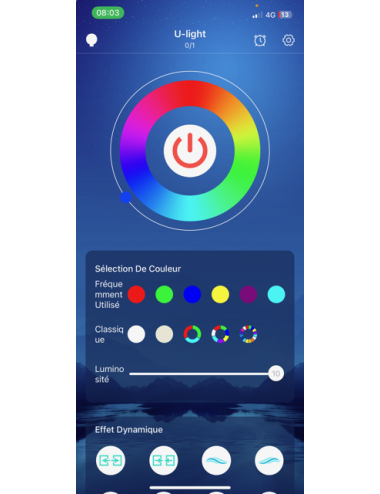 Éclairage LED RGB Modulable – Design Nid d’Abeille Connecté