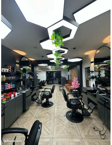 Luminaire LED Hexagonal Plein – Design Nid d’Abeille – Suspension