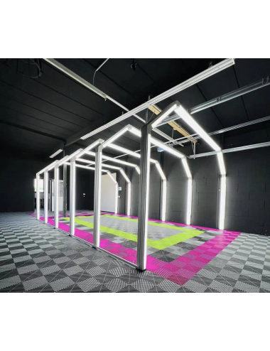 Tunnel de Lumière LED HEXALUMINA