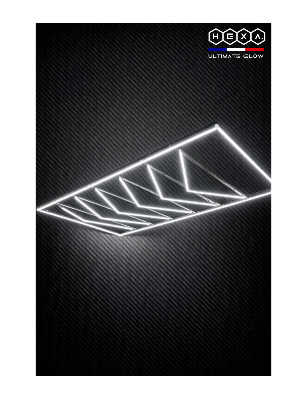 Kit Luminaire LED avec Cadre et 6 Flèches – Design Modulable